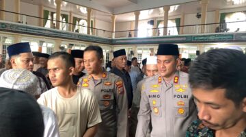 Kapolres Binjai ajak PJU Safari Salat Jumat Bersama Masyarakat di Masjid Agung Kota Binjai