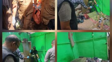 Polsek Siantar Barat Cek TKP Laporan Temuan Mayat di Jalan Rajawali, Diduga Sakit Sejak Lama