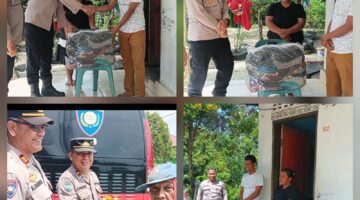Sat Binmas Polres Pematangsiantar Aksi Sosial ke Panti Sosial dan Warga Kurang Mampu 