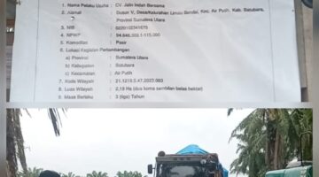 “Izin Ada Di Tempel” Tapi Diduga Baru Rekomendasi: Galian Pasir DAS Titi Putus Tetap Beroperasi, APH Dan DLH Batu Bara Dituntut Bertindak! 