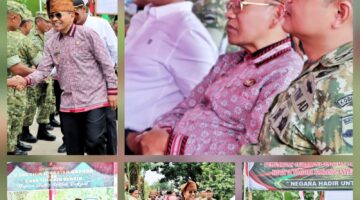 Bupati Simalungun Bersama Forkopimda Hadiri Peresmian Jembatan Garuda dan Air Bersih oleh Presiden RI