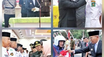 Kukuhkan 50 Anggota Paskibra, Bupati Simalungun: Laksanakan Tugas dengan Penuh Tanggung Jawab