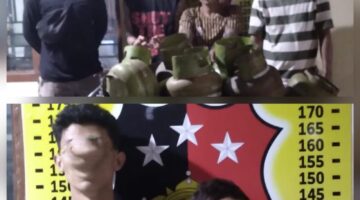 Polsek Bandar Huluan Bekuk Dua Terduga Pelaku Pencurian 34 Tabung Gas LPG 3 Kg