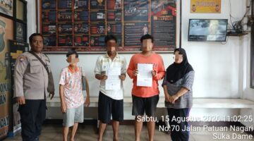 Polsek Siantar Utara Selesaikan Dugaan Penipuan dan Penganiayaan Dengan Problem Solving
