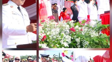 Upacara Peringatan HUT Ke-81 Kemerdekaan RI di Kabupaten Simalungun Berjalan Khidmat, Disaksikan Ribuan Masyarakat