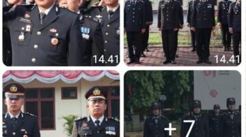 Wakapolres Langkat Pimpin Upacara HUT ke-81 Kemerdekaan RI, Perkuat Nasionalisme dan Pengabdian Polri