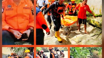 Dua Hari Pencarian, Korban Hanyut di Sungai Tanjung Pinggir Berhasil Ditemukan