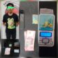 Foto : pelaku MAC (29) dan sejumlah barang bukti. 