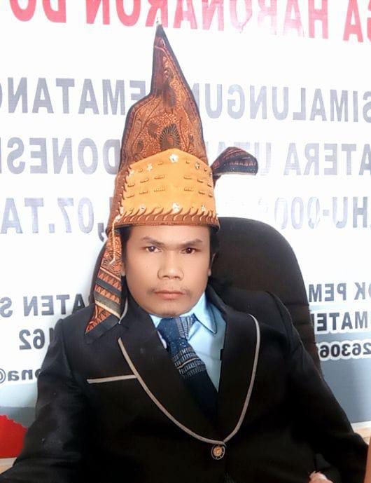 Foto : Ketua Umum (LHBD) Hotmadiaman Damanik 