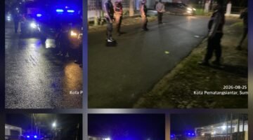 Polres Pematangsiantar Patroli BLP Berikan Rasa Aman dan Nyaman Kepada Masyarakat 