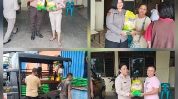 GPM Polsek Siantar Selatan Disambut Masyarakat, 100 Zak Beras SPHP Terjual 