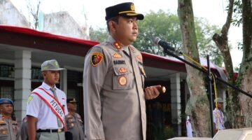 Kapolres Langkat Jadi Pembina Upacara di SMA N 1 Stabat, Berikan Motivasi dan Edukasi Kamtibmas kepada Pelajar