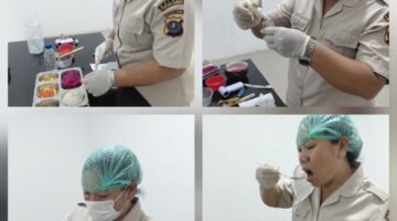 Dokkes Polres Pematangsiantar Laksanakan Safety Food Pastikan Menu MBG di SPPG YKB Aman