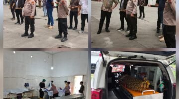 Kapolres Simalungun Turun Langsung Pimpin Penanganan Kebakaran Pabrik PT Evyap Sabun Indonesia di KEK Sei Mangkei, Tiga Pekerja Las Meninggal Dunia
