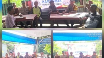 Polsek Siantar Marihat Curhat Kamtibmas Kepada Masyarakat Jalan Bahkora 2