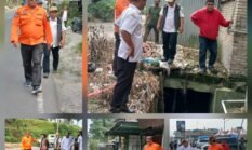Hujan Deras Picu Banjir, Kepala BPBD Simalungun Tinjau Kondisi Drainase di Saribu Dolok