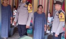Bhabinkamtibmas Polsek Siantar Marihat Sambang Kamtibmas Antisipasi Curanmor di Jalan Parapat 