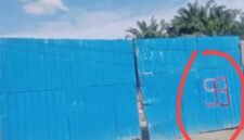 Foto : Depan Gudang Mafia CPO Nomor Pintu 99 Di Jalinsum Teluk Dalam Asahan.