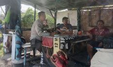 Bhabinkamtibmas Polsek Siantar Timur SALING di Satkamling Senangin