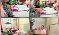 Jumat Berkah Polsek Siantar Selatan, Sambangi Lansia Penderita Stroke dan Salurkan Bantuan
