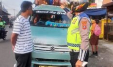 Sat Lantas Polres Pematangsiantar Laksanakan Binluh dan Dikmas Lantas Kepada Masyarakat Pengguna Jalan 
