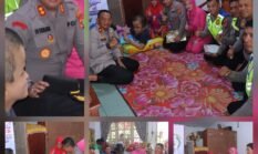 Polres Pematangsiantar Laksanakan Bakti Sosial Sambut Hari Lalu Lintas Bhayangkara Ke 71 
