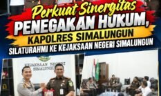 Perkuat Sinergitas Penegakan Hukum, Kapolres Simalungun Silaturahmi ke Kejaksaan Negeri Simalungun
