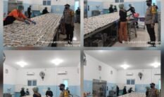 Bhabinkamtibmas Polsek Siantar Martoba Montoring Pendistribusian MBG di dapur SPPG Martoba