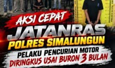 Aksi Cepat Jatanras Polres Simalungun, Pelaku Pencurian Motor Diringkus Usai Buron 3 Bulan
