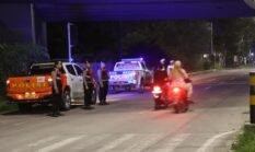 Patroli Jam Rawan Saat Dini Hari, Polres Langkat Lakukan Patroli