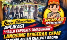 Baru Diluncurkan, Aplikasi “Hallo Kapolres Simalungun” Langsung Bergerak Cepat Tangani Aduan Knalpot Brong Warga Bandar Huluan