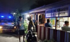 Bhabinkamtibmas Polsek Siantar Timur SALING di Pos Kamling Jalan Senangin 