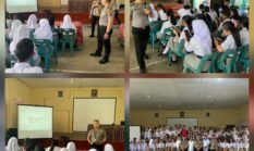 Polres Pematangsiantar Sosialisasi Program Paham AI kepada Puluhan Siswa Siswi SMA Teladan