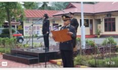 Wakapolres Langkat Kompol Vivin Ayuningtias Pimpin Upacara Hari Kesaktian Pancasila