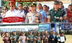 Wujud Polri Humanis, Kapolres Simalungun Hadiri Penutupan Diklat Mental, Fisik dan Disiplin 335 Siswa SMA Plus Efarina
