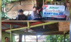 Bhabinkamtibmas Polsek Siantar Martoba Jumat Curhat Kamtibmas Kepada Warga Kelurahan Pondok Sayur