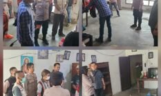 Kapolsek Siantar Utara Cek TKP Temuan Mayat Dalam Rumh Jalan Gaharu