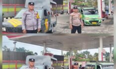 Antisipasi Guantibmas Polsek Siantar Marihat Patroli dan Monitoring Pengisian BBM di SPBU 