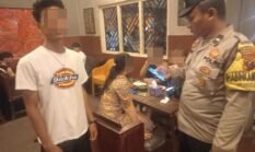 Polsek Siantar Barat Cek TKP Dugaan Pencurian Dompet di Caffe Ucok Kopi Jalan Tenis 