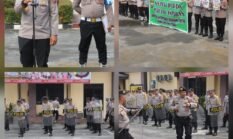 Wakapolres Pematangsiantar Pimpin Latihan Pengamanan Unjuk Rasa