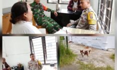 Bhabinkamtibmas Polsek Siantar Marihat Respons Keluhan Warga Soal Anjing Agresif