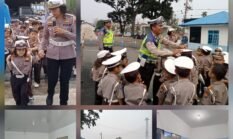 Satlantas Polres Pematangsiantar Tanamkan Disiplin Berlalu Lintas Sejak Dini