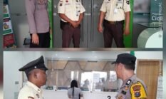 Bhabinkamtibmas Polsek Siantar Utara Sambangi Kantor Pegadaian Parluasan, Sampaikan Pesan Kamtibmas 