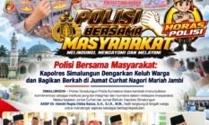 Polisi Bersama Masyarakat: Kapolres Simalungun Dengarkan Keluh Warga dan Bagikan Berkah di Jumat Curhat Nagori Mariah Jambi