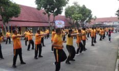 Kapolres Binjai Pimpin Olahraga Bersama, Tanam 100 Pohon Alpukat untuk Dukung Kelestarian Lingkungan