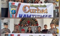 Polsek Siantar Timur Minggu Kasih Curhat Kamtibmas di Gereja GKPS Siantar Timur