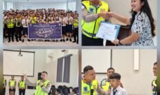 Lantas Polres Pematangsiantar Police Go To School Edukasi SMP Kalam Kudus