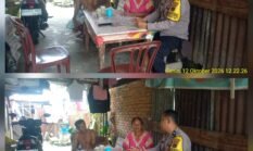 Bhabinkamtibmas Polsek Siantar Marihat Sambang Cegah Tindak Pidana  