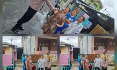 Sampaikan Pesan Kamtibmas Polsek Siantar Utara Sambang kepada Warga Gang Manunggal 