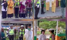 Sat Lantas Polres Pematangsiantar Silaturahmi di Sekolah Taman Asuhan dan AL Wasliyah
